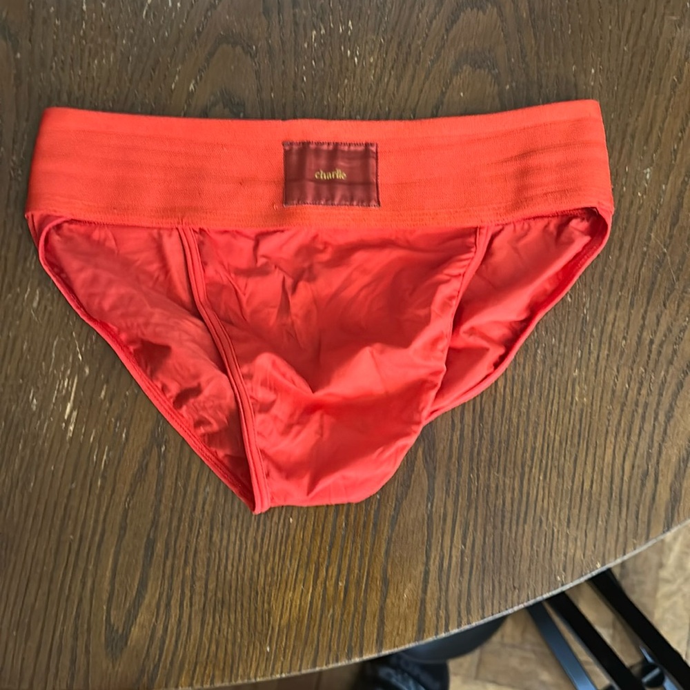 Charlie 
Wide band sports briefs